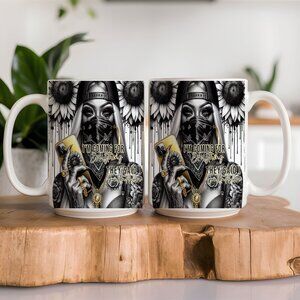 Motivational Women Latte Mug With Latte Spoon